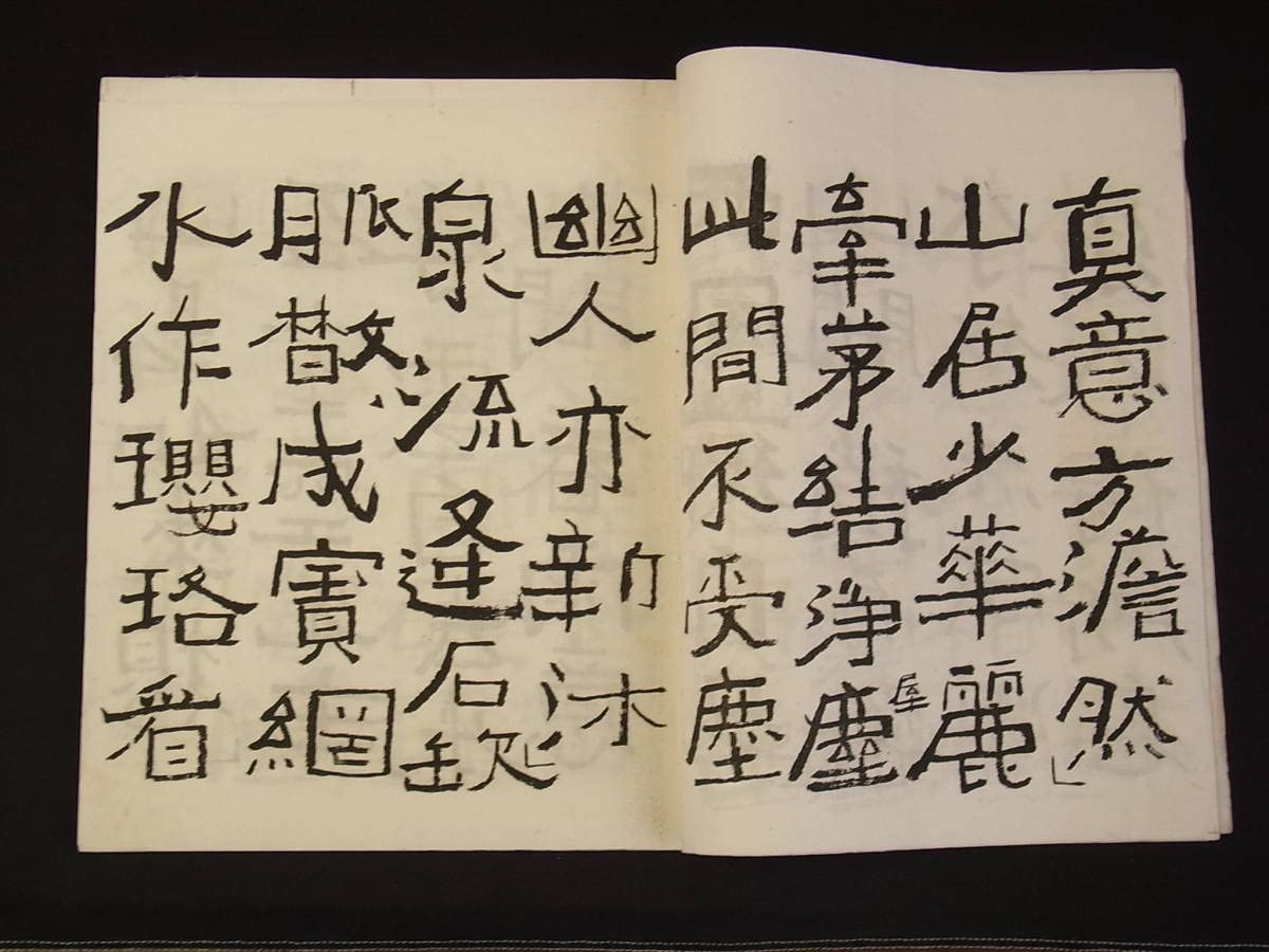 Amazon.co.jp: t1179 蔵出 和書 龍眠帖 中村鈼太郎(中村不折)著